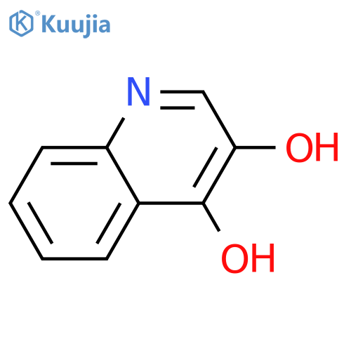3,4-Quinolinediol structure