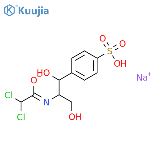 D-threo-1-(4-Sulfonylphenyl)-2-dichloroacetylamino-1,3-propanediol Sodium Salt structure