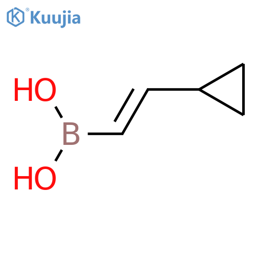(E)-2-Cyclopropylvinylboronic acid structure