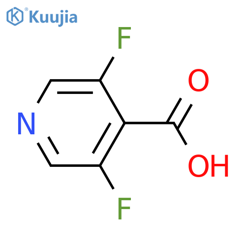 3,5-Difluoroisonicotinic acid structure