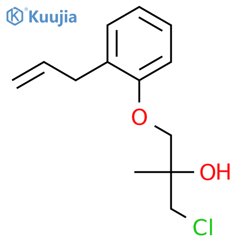 2-Propanol, 1-chloro-2-methyl-3-[2-(2-propenyl)phenoxy]- structure