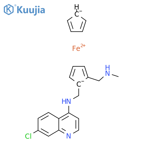Desmethyl ferroquine structure