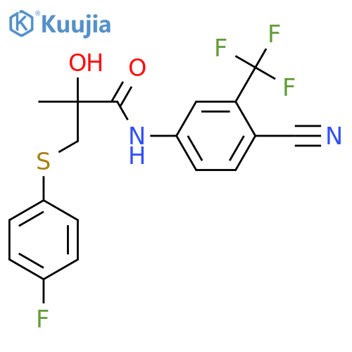 Bicalutamide Sulfide structure