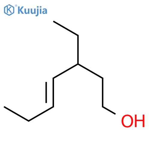 4-HEPTEN-1-OL, 3-ETHYL-, (E)- structure