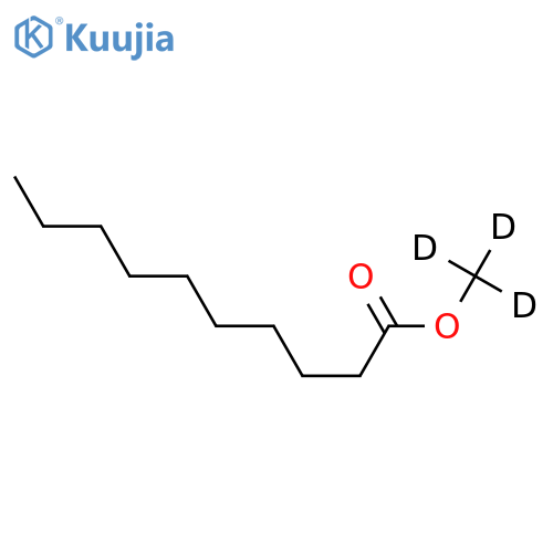 Methyl Caprate-d3 structure