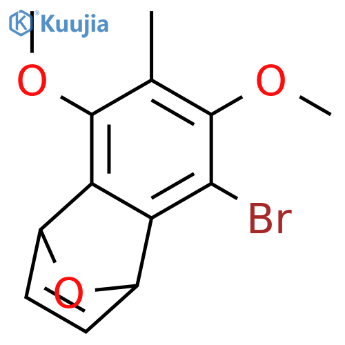 1,4-EPOXYNAPHTHALENE, 5-BROMO-1,4-DIHYDRO-6,8-DIMETHOXY-7-METHYL- structure