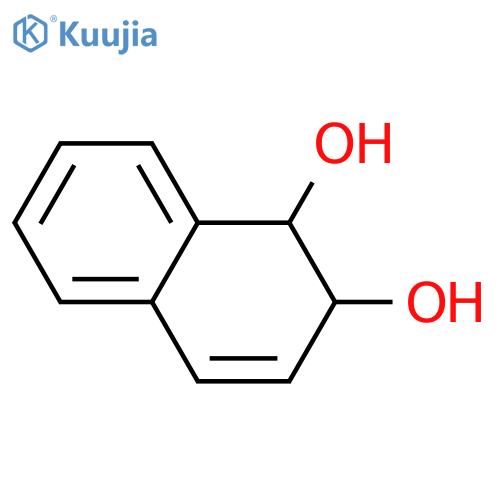 (-)-(1S,2R)-1,2-Dihydro-1,2-naphthalenediol structure