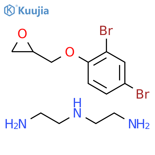 1,2-ethanediamine, n-(2-aminoethyl)-, reaction products with [(2,4-dibromophenoxy)methyl]oxirane structure