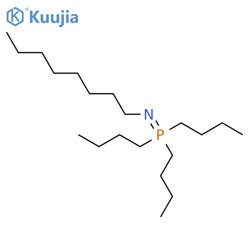 1-Octanamine, N-(tributylphosphoranylidene)- structure