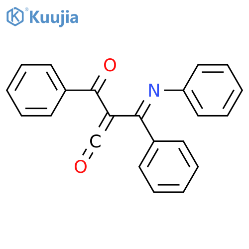 1-PROPENE-1,3-DIONE, 3-PHENYL-2-[PHENYL(PHENYLIMINO)METHYL]- structure
