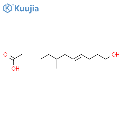 4-NONEN-1-OL, 7-METHYL-, ACETATE, (E)- structure