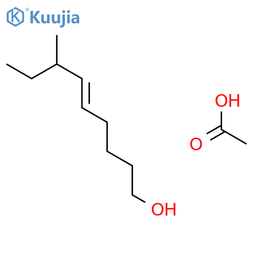 5-NONEN-1-OL, 7-METHYL-, ACETATE, (E)- structure