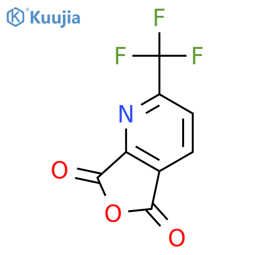 FURO[3,4-B]PYRIDINE-5,7-DIONE, 2-(TRIFLUOROMETHYL)- structure