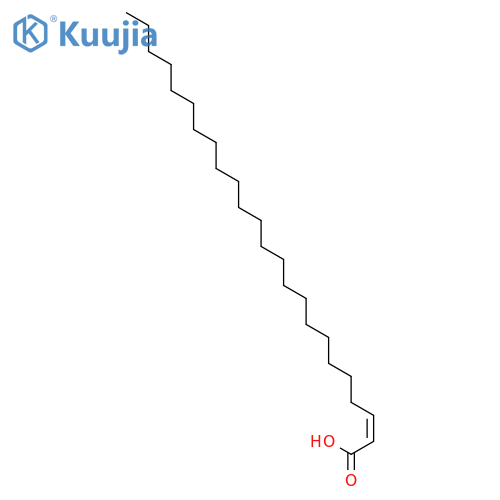 2-Tetracosenoic acid, (Z)- structure