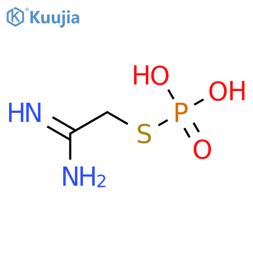 ETHANIMIDAMIDE, 2-(PHOSPHONOTHIO)- structure