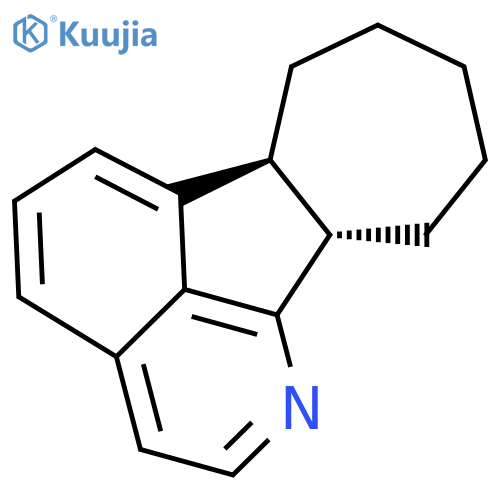 7H-Azuleno[1,2,3-ij]isoquinoline, 6b,8,9,10,11,11a-hexahydro-, trans- structure