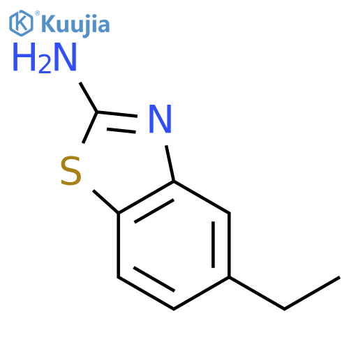 5-ethyl-1,3-benzothiazol-2-amine structure