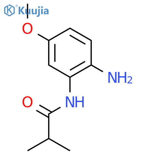 N-(2-amino-5-methoxyphenyl)-2-methylpropanamide structure