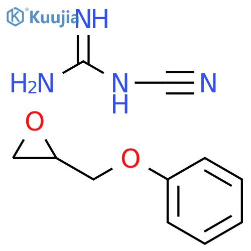 Guanidine, cyano-, reaction products with glycidyl Ph ether structure