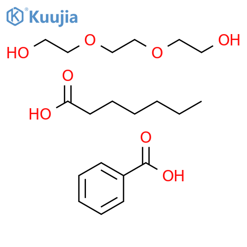 heptanoic acid, mixed esters with benzoic acid and triethylene glycol structure