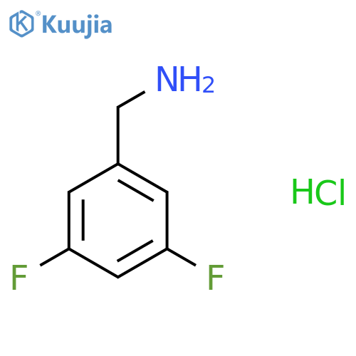 3,5-Difluorobenzylamine hydrochloride structure