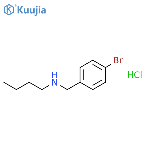 N-(4-Bromobenzyl)-1-butanamine hydrochloride structure