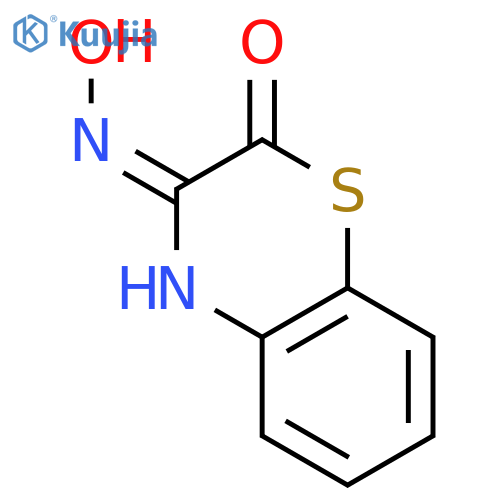 3-(hydroxyamino)-2H-1,4-benzothiazin-2-one structure
