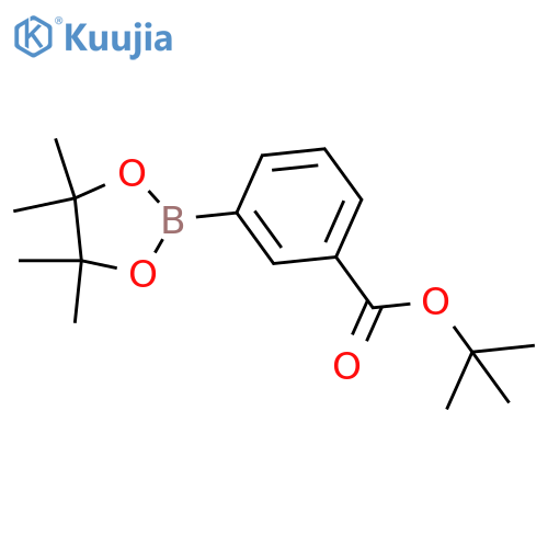 3-t-Butoxycarbonylphenylboronic acid, pinacol ester structure