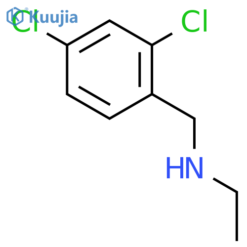 N-Ethyl-2,4-dichlorobenzylamine structure