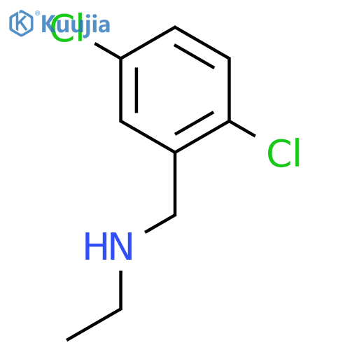 N-(2,5-dichlorobenzyl)ethanamine structure