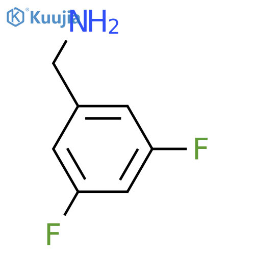 1-(3,5-difluorophenyl)methanamine structure