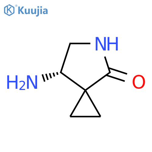 (S)-7-Amino-5-azaspiro[2.4]heptan-4-one structure