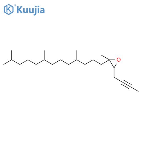 OXIRANE, 3-(2-BUTYNYL)-2-METHYL-2-(4,8,12-TRIMETHYLTRIDECYL)- structure