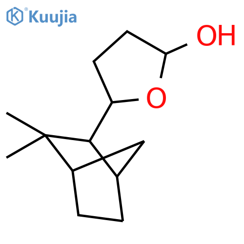 2-FURANOL, 5-(3,3-DIMETHYLBICYCLO[2.2.1]HEPT-2-YL)TETRAHYDRO- structure