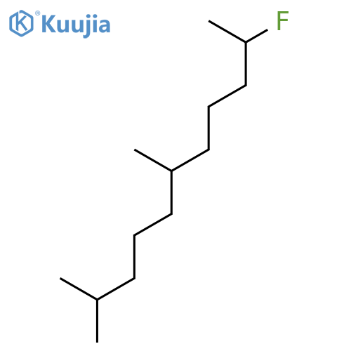 UNDECANE, 2-FLUORO-6,10-DIMETHYL- structure