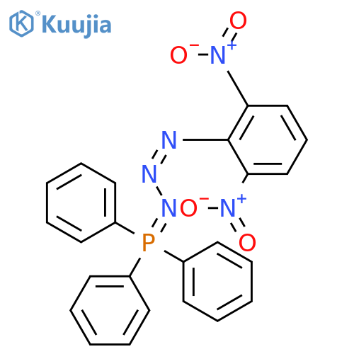 1-TRIAZENE, 1-(2,6-DINITROPHENYL)-3-(TRIPHENYLPHOSPHORANYLIDENE)- structure