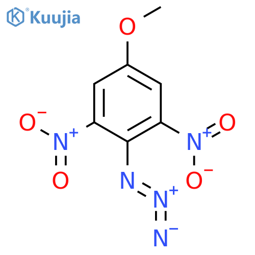 BENZENE, 2-AZIDO-5-METHOXY-1,3-DINITRO- structure