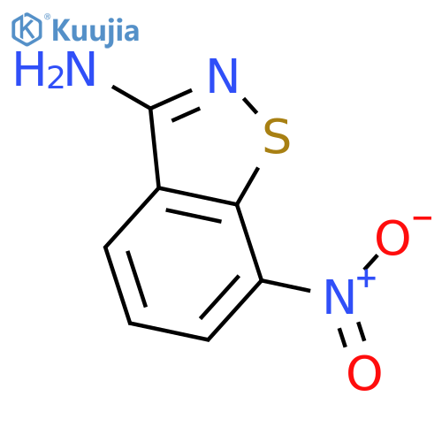 7-nitro-1,2-benzothiazol-3-amine structure