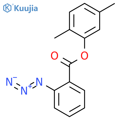 BENZOIC ACID, 2-AZIDO-, 2,5-DIMETHYLPHENYL ESTER structure