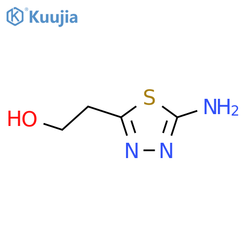 2-(5-Amino-1,3,4-thiadiazol-2-yl)ethan-1-ol structure