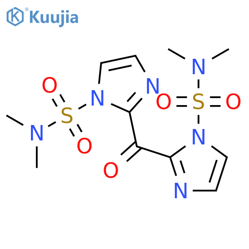 1H-IMIDAZOLE-1-SULFONAMIDE, 2,2'-CARBONYLBIS[N,N-DIMETHYL- structure