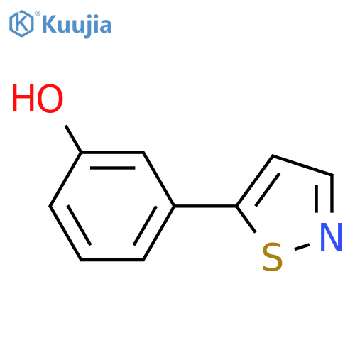 3-(Isothiazol-5-yl)phenol structure