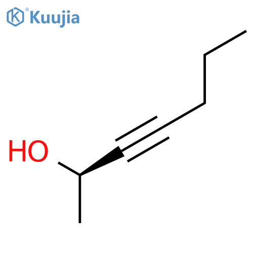 3-HEPTYN-2-OL, (R)- structure