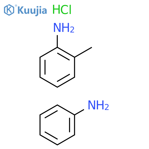 hydrochloric acid, reaction products with aniline and o-toluidine, oxidized structure