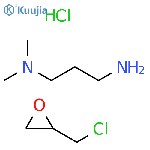 hydrochloric acid, reaction products with n,n-dimethyl-1,3-propanediamine and epichlorohydrin structure