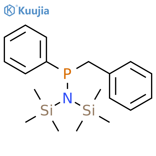 Phosphinous amide, P-phenyl-P-(phenylmethyl)-N,N-bis(trimethylsilyl)- structure