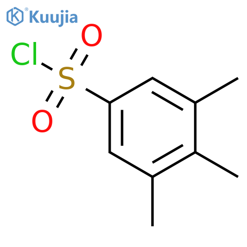 Benzenesulfonyl chloride, 3,4,5-trimethyl- structure