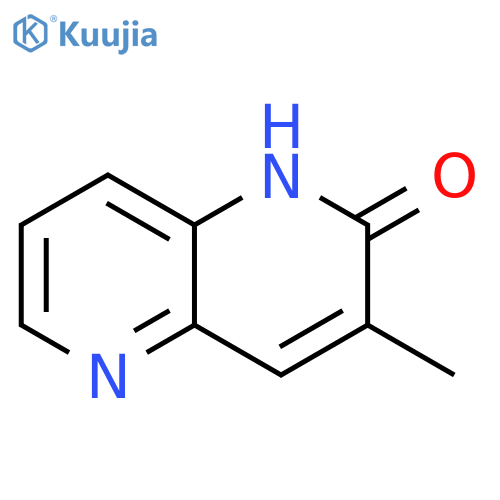 3-Methyl-1,5-naphthyridin-2-ol structure