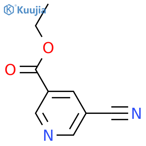 ethyl 5-cyanopyridine-3-carboxylate structure