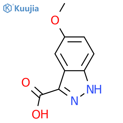 5-Methoxy-1H-indazole-3-carboxylic Acid structure